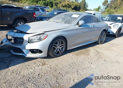 2015 Mercedes-Benz S 550 4Matic из США, поврежденный, VIN WDDXJ8FBXFA008764